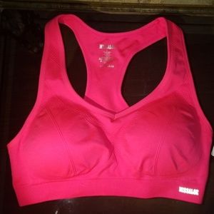 TWO Hot Pink Sports Bras